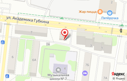 Рыбинск-терминал на карте