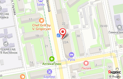 Салон красоты Zara на проспекте Ленина на карте