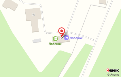 Гостиница Losenok Resort на карте