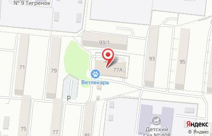 Овация в Кировском районе на карте