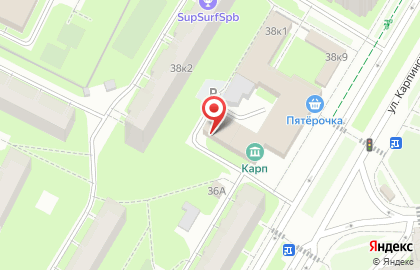 Магазин Дом и дача на улице Карпинского на карте