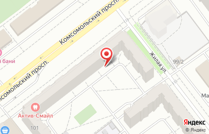 Торгово-производственная компания Веста на Комсомольском проспекте на карте