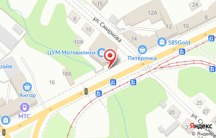 Магазин Мир игрушек в Мотовилихинском районе на карте