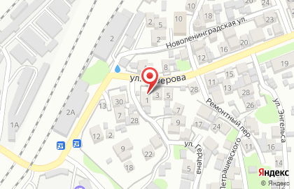 Пункт приема СамМетКом в Железнодорожном районе на карте