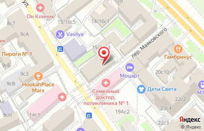 Бизнес-центр Mosenka capital plaza на карте
