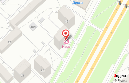 Салон-парикмахерская Ирис на проспекте Дзержинского на карте