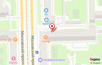 КЭВАЛ на Московском проспекте на карте