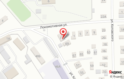 Автошкола Досааф в Оренбурге на карте