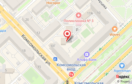 Министерство спорта и туризма, Правительство Волгоградской области на карте