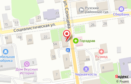 Парикмахерская №1 в Москве на карте