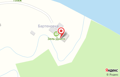 Загородный клуб Зель-Диего на карте