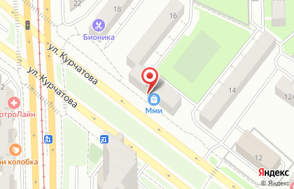 Торговая компания по продаже аккумуляторов Akbmag.ru на улице Курчатова на карте