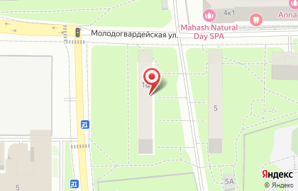 Киоск по продаже хлебобулочных изделий, район Кунцево на Молдавской улице на карте