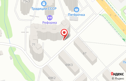 Магазин бытовой химии, косметики и парфюмерии Прищепка на карте