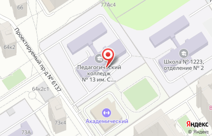 Участковая избирательная комиссия № 361 на карте