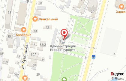 Контрольно-счетная палата г. Кисловодска на карте