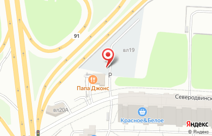 Автостоянка на Осташковской, 1 на карте