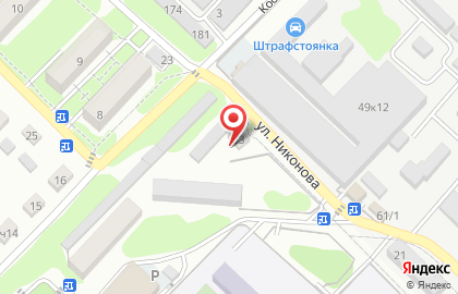 Лазерный клуб Партизан на карте