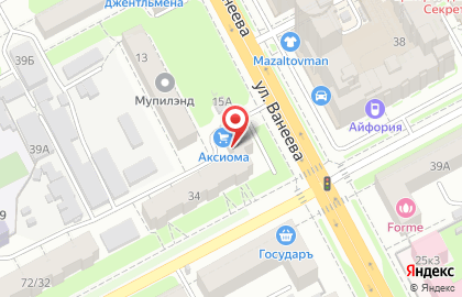 Студия маникюра Красный квадрат на улице Ванеева на карте