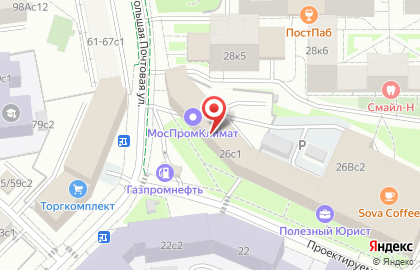 Центр автомобильных кредитов на Электрозаводской на карте