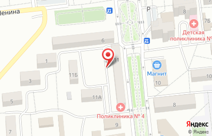 Поликлиника Городищенской центральной районной больницы на улице Маршала Чуйкова на карте