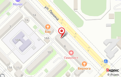 Мини-типография на улице Ленина на карте