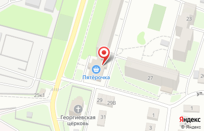 Магазин автозапчастей на улице Кащенко на карте