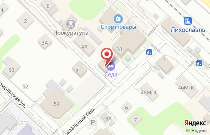 Гостиница Седа на карте
