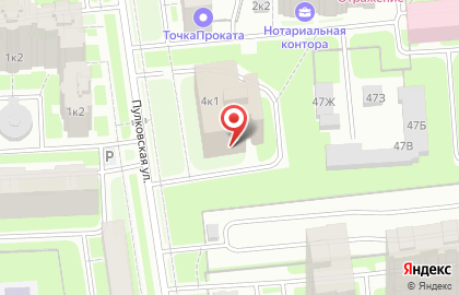 Автозапчасти для Иномарок на Пулковской улице на карте