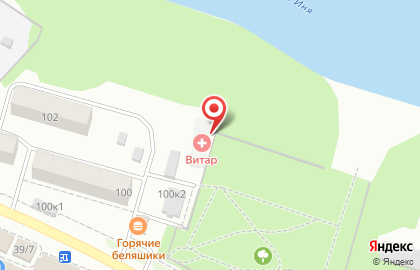 Наркологическая больница «Витар» на карте