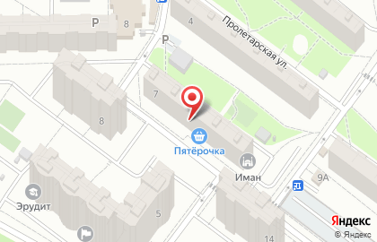 Супермаркет Пятёрочка на Первомайской улице в Балашихе на карте