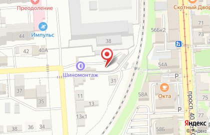 Продуктовый магазин Кондитерский рай на карте