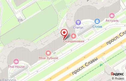 Смоленка, тд на карте