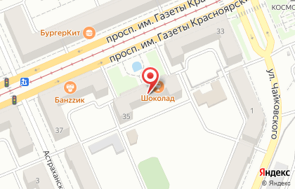 Альфа-Банк в Красноярске на карте