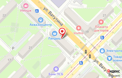 Инди-пивоварня Калинкино на площади Карла Маркса на карте