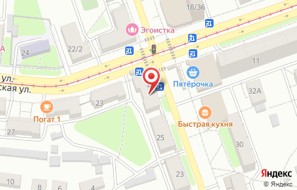 Кафе Ника на Краматорской улице на карте