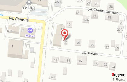 ЗАО Чулпан на улице Чехова на карте