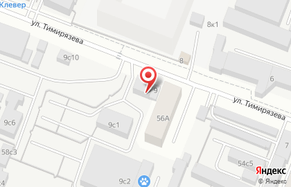Научно-производственная фирма Аква на улице Тимирязева на карте