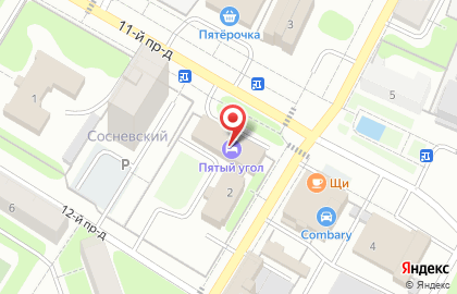 Кафе Гранат в Иваново на карте