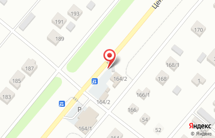 Шиномонтажная мастерская на Центральной улице на карте