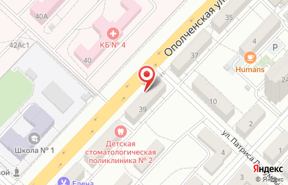 Юридическая фирма, ИП Зубкова Т.И. на карте