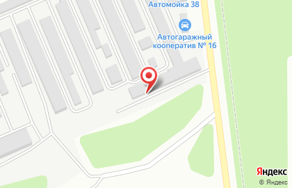 Автокомплекс KomfortAvto 708 в Шелехове на карте