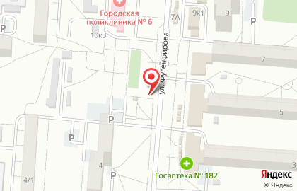 I-сервис на улице Фугенфирова на карте