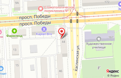 Туристическое агентство Интер-Актив в Калининском районе на карте