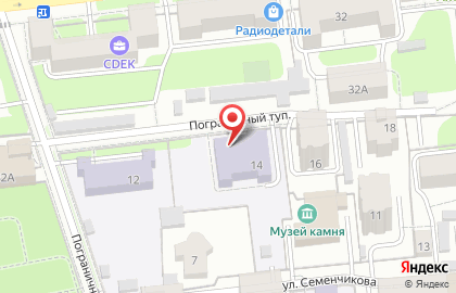 Детский сад №14 в Иваново на карте