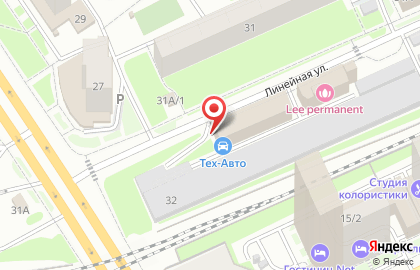 Автосервис в Новосибирске на карте