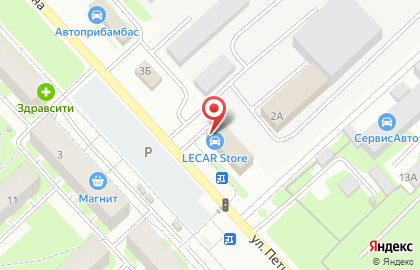 Шинный центр Протектор в Вологде на карте