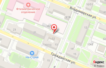 ООО Росгосстрах на Гражданской улице на карте