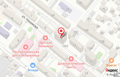 Салон красоты Creative в Ленинском районе на карте