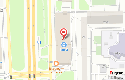 ТЦ Улей на карте